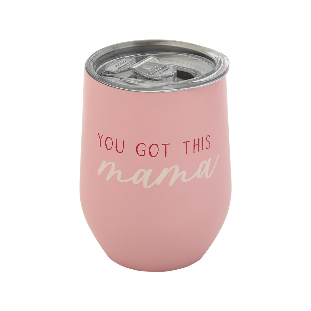 Mama Needs Wine  Insulated Wine Tumbler(12oz) – Goodlifebean