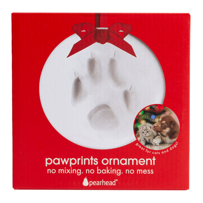 pawprints ornament