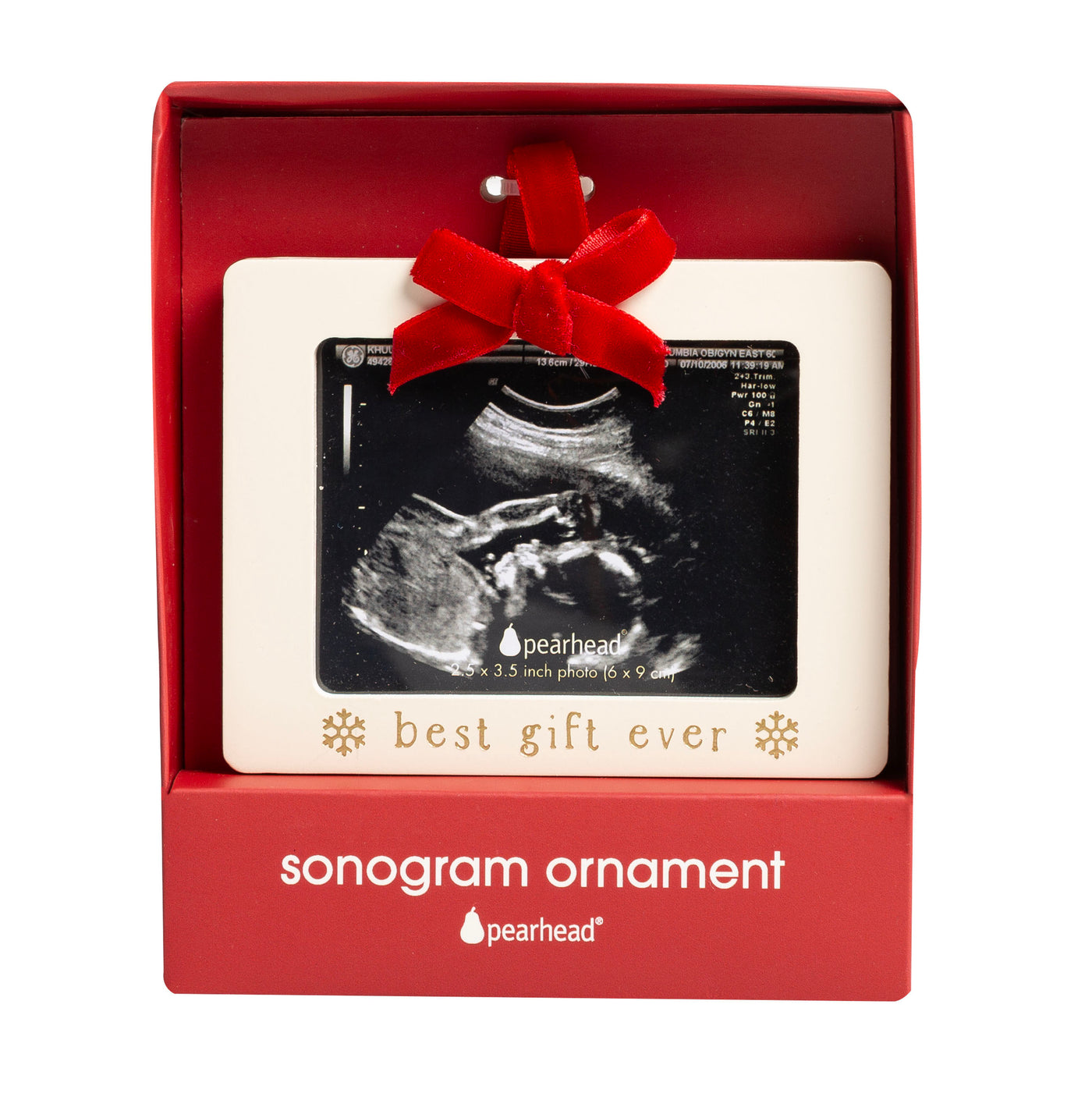 best gift ever sonogram ornament