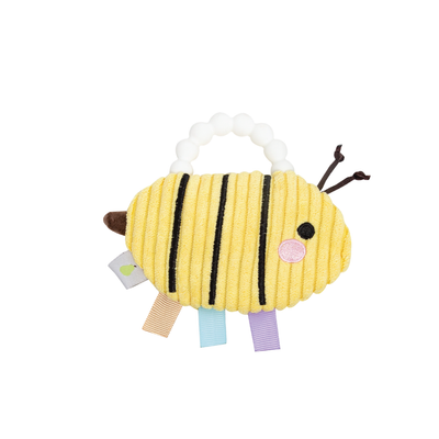 bee silicone plush teether