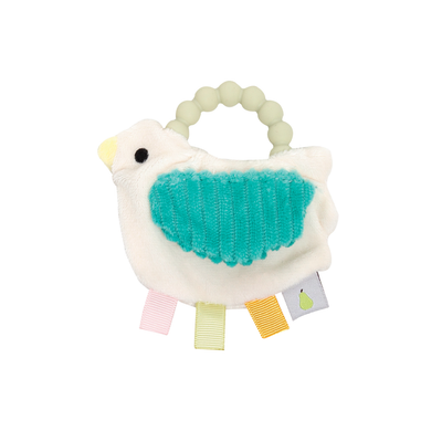 bird silicone crinkle teether