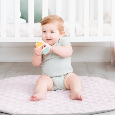 egg silicone teether