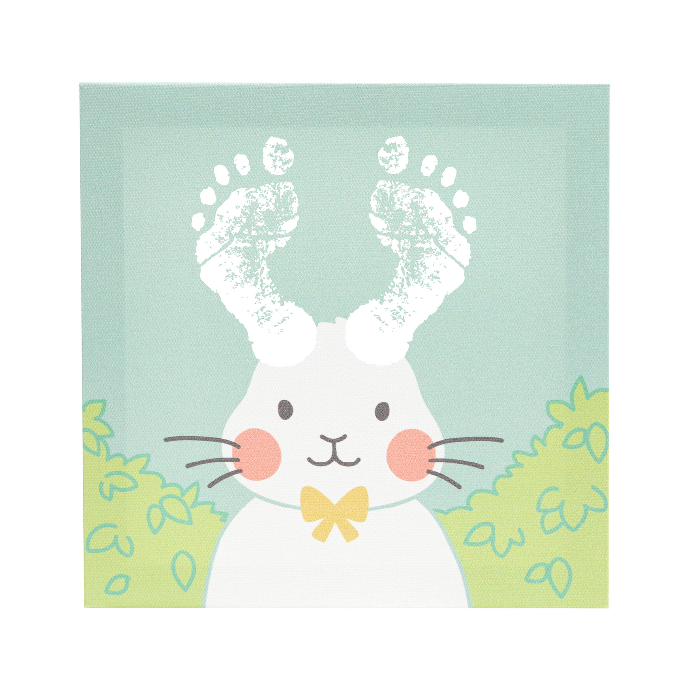 my first easter baby's print canvas