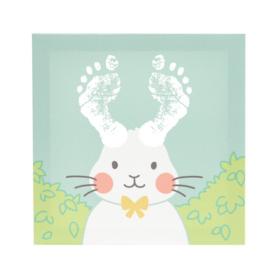 my first easter baby's print canvas