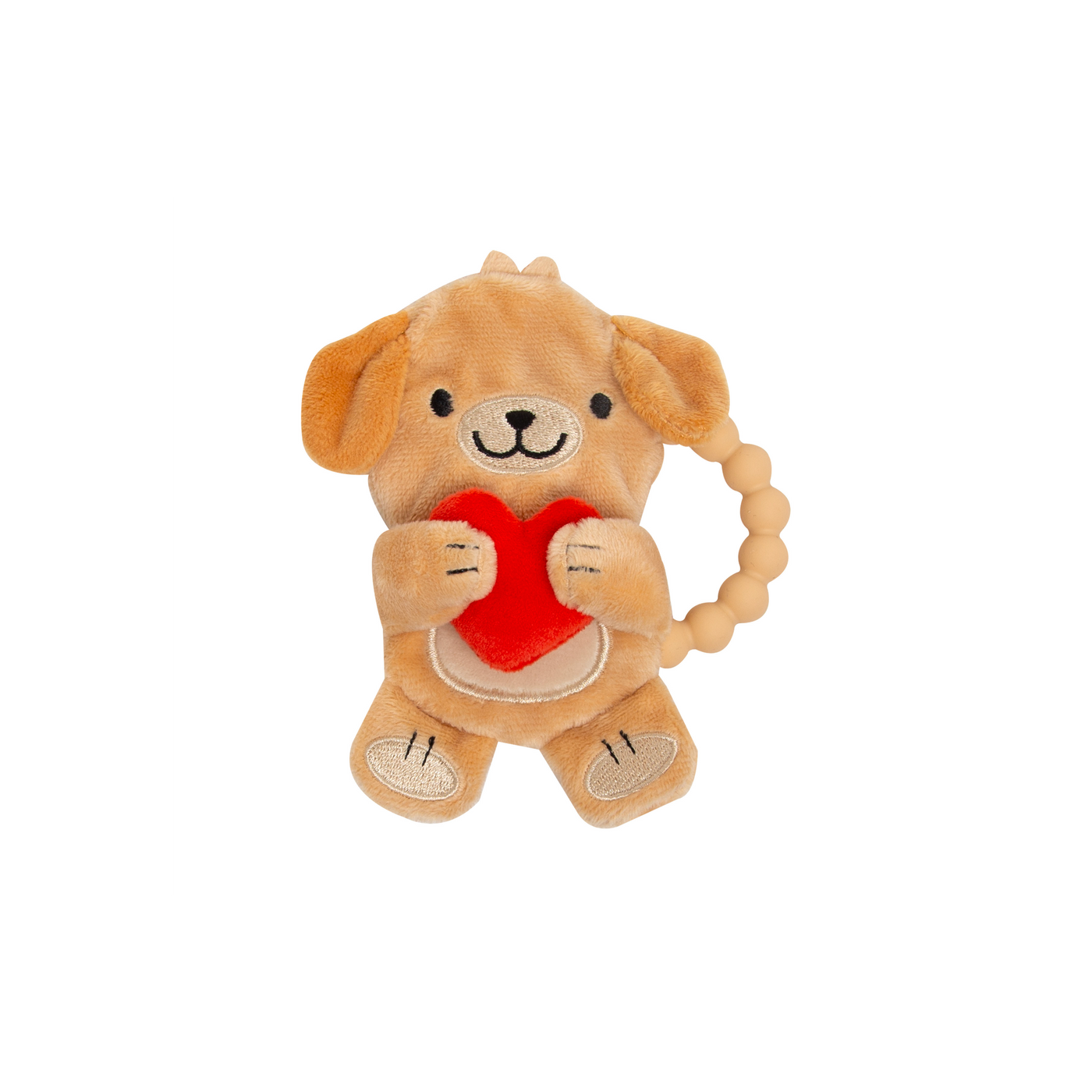 puppy silicone plush teether