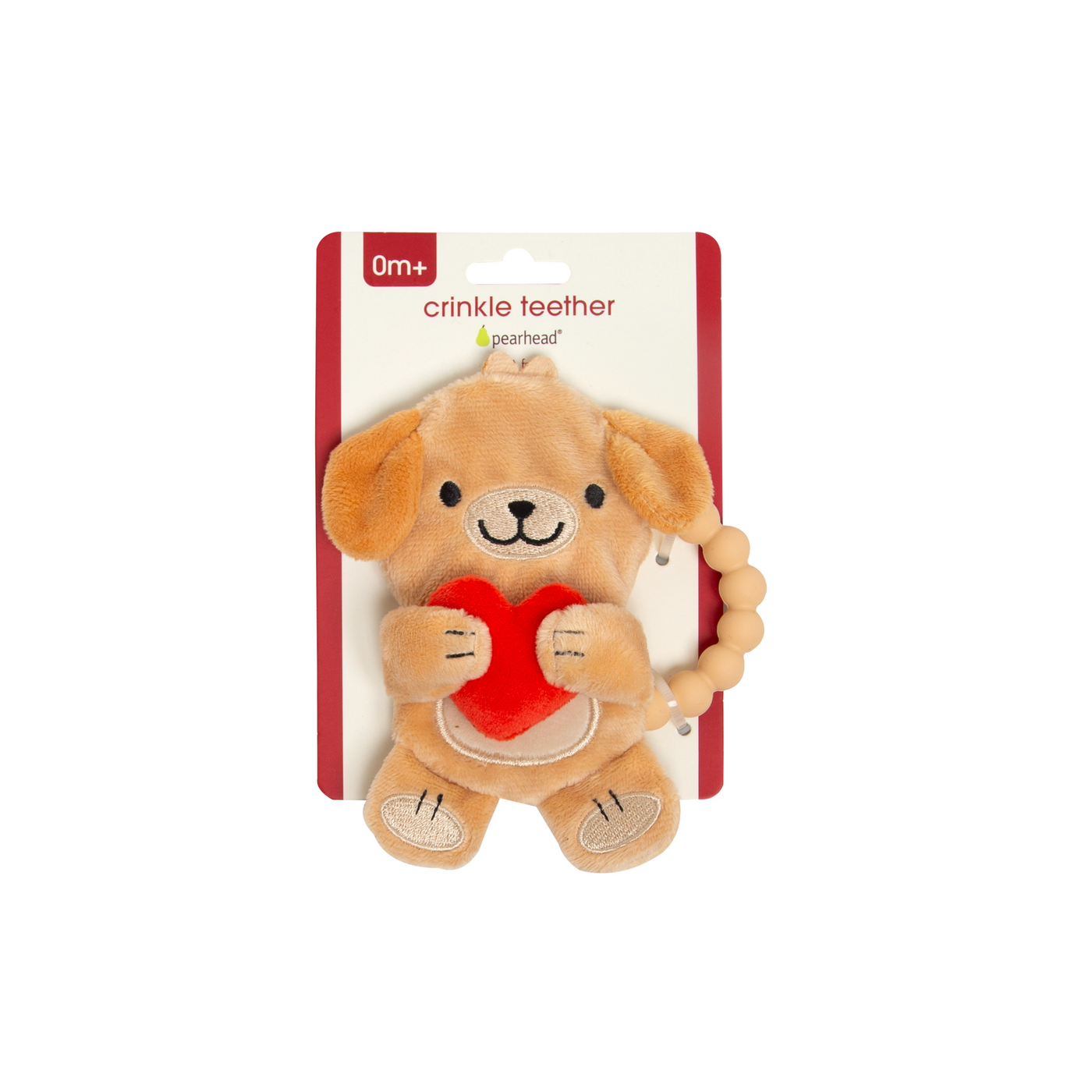 puppy silicone plush teether