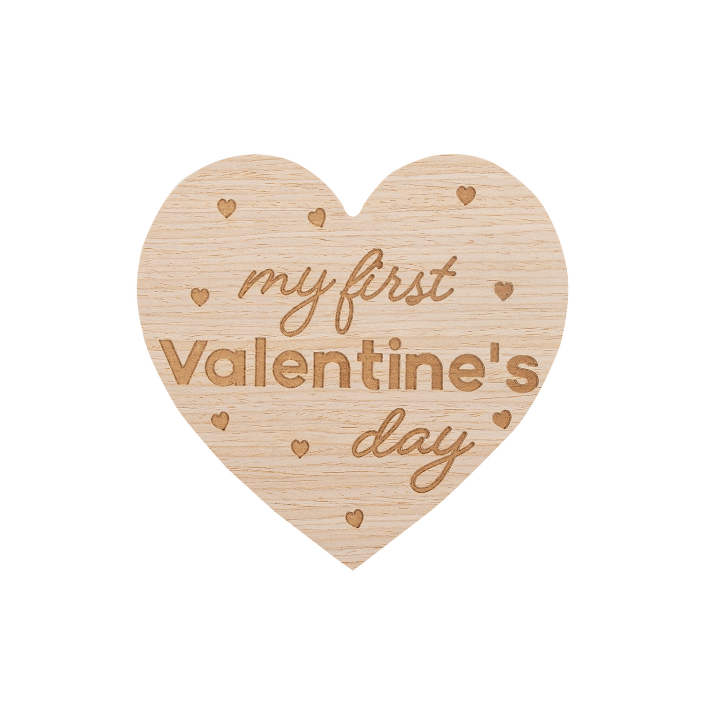 my first valentine's day photo card