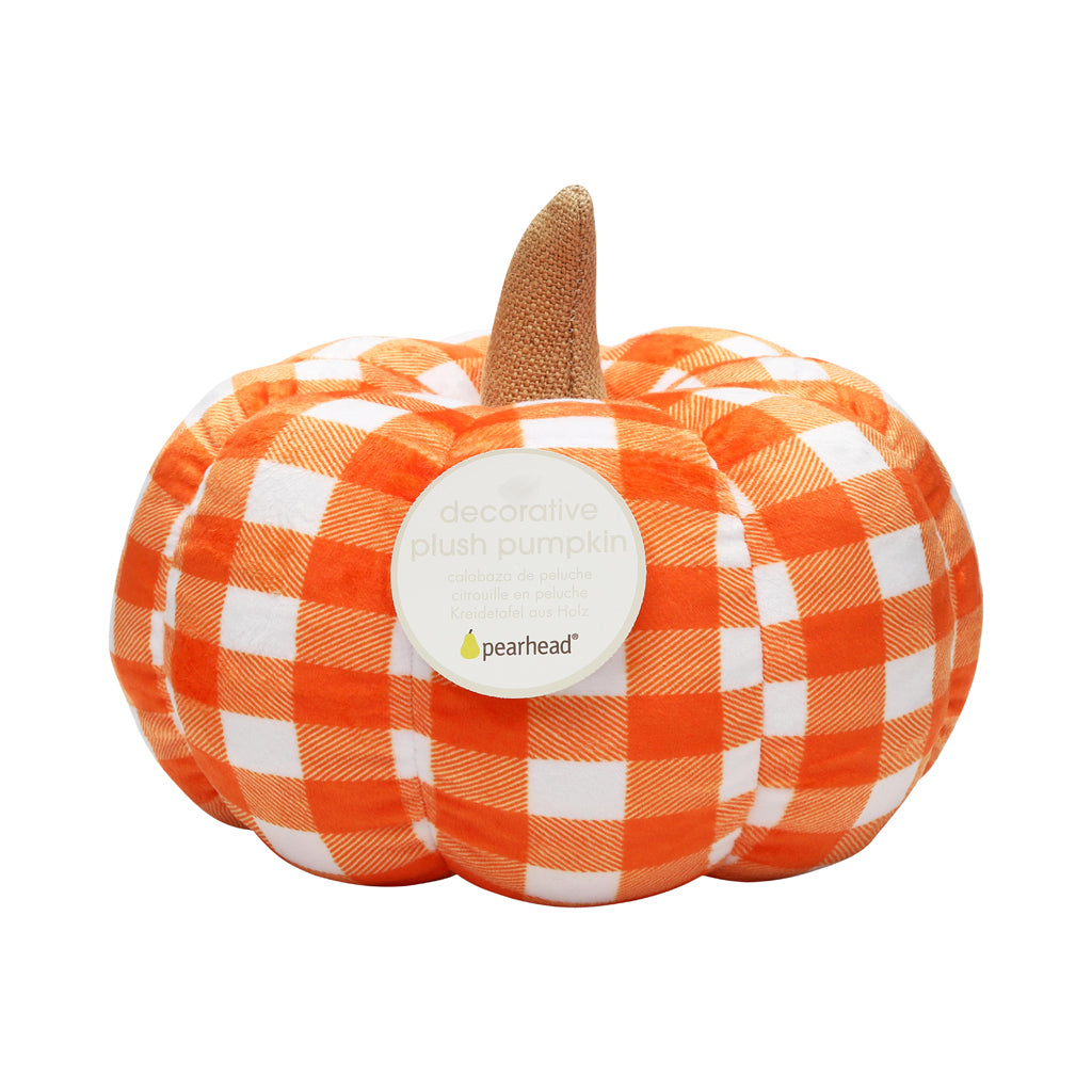 decorative plush pumpkin