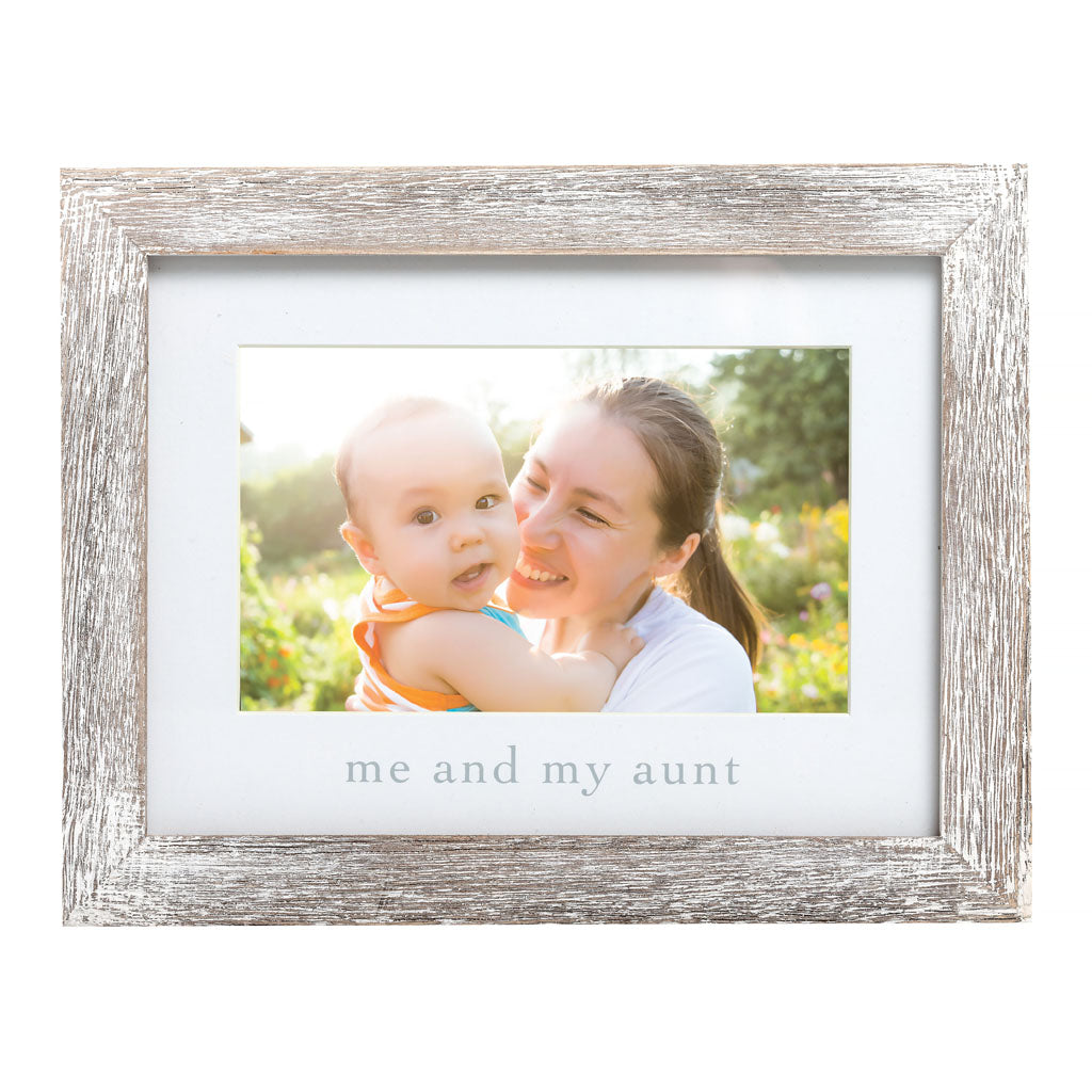 me & my aunt sentiment frame – Pearhead